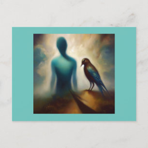 Spirit Animal Bluebird 1 Postkarte