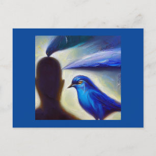 Spirit Animal Bluebird 2 Postkarte