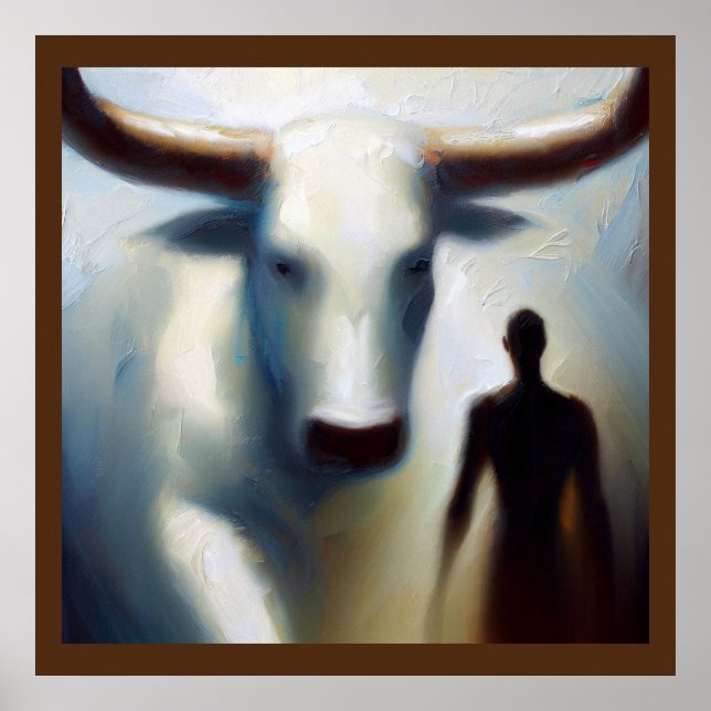 Spirit Animal Bull 4 Poster (Vorne)