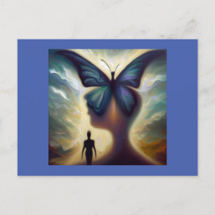Spirit Animal Butterfly 1 Postkarte