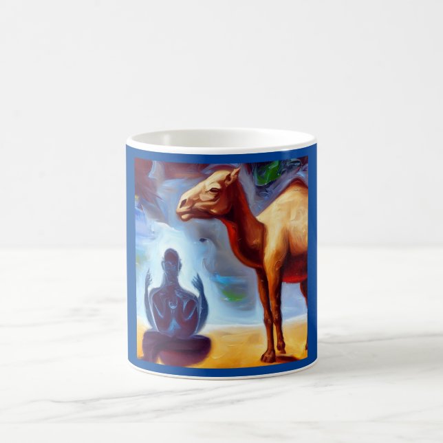 Spirit Animal Camel 3 Kaffeetasse (Mittel)