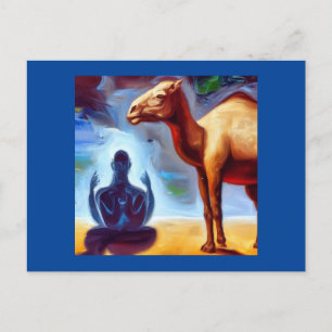 Spirit Animal Camel 3 Postkarte