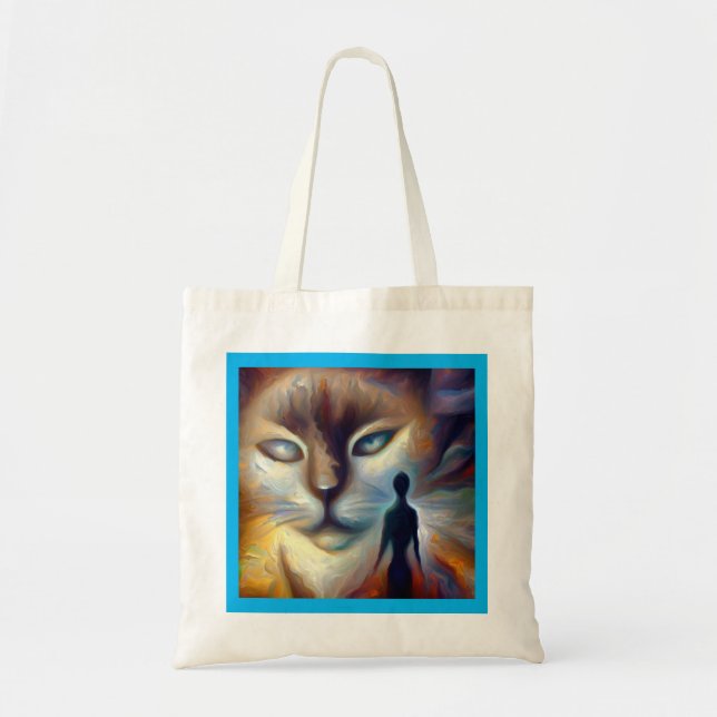 Spirit Animal Cat 3 Tragetasche (Vorne)