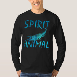 Spirit Animal Crocodile Alligator für Männer Fraue T-Shirt