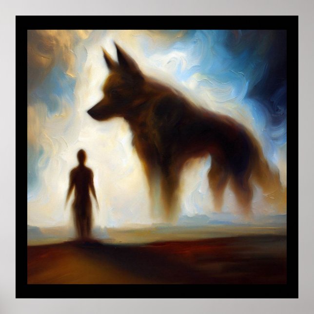 Spirit Animal Dog 1 Poster (Vorne)