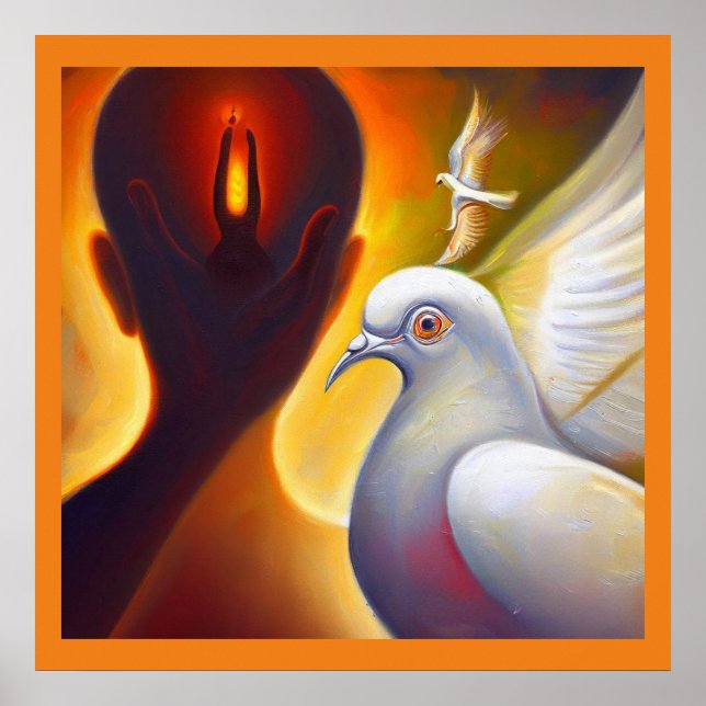 Spirit Animal Dove 4 Poster (Vorne)