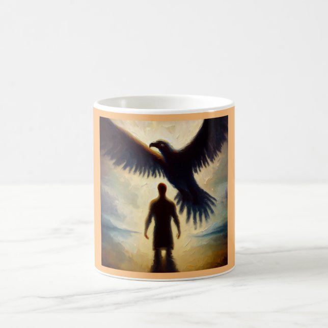 Spirit Animal Eagle 2 Kaffeetasse (Mittel)