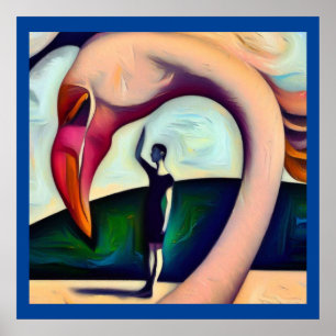 Spirit Animal Flamingo 3 Poster