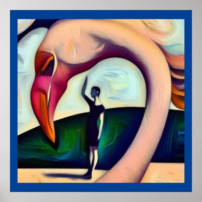 Spirit Animal Flamingo 3 Poster (Vorne)