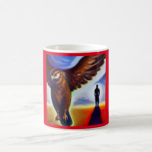 Spirit Animal Hawk 3 Kaffeetasse