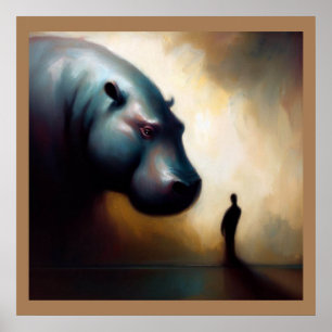 Spirit Animal Hippopotamus 2 Poster