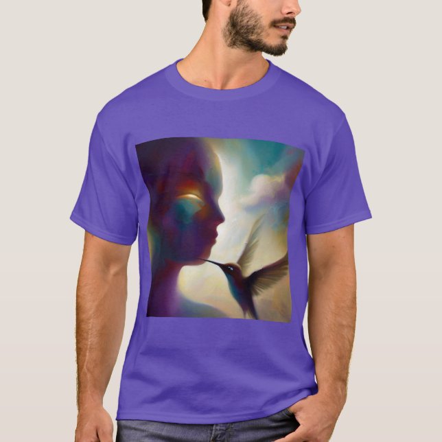 Spirit Animal Hummingbird 1 T-Shirt (Vorderseite)