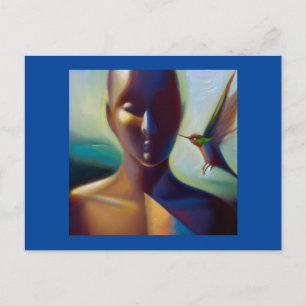 Spirit Animal Hummingbird 3 Postkarte