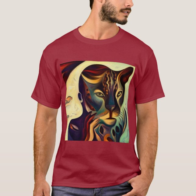 Spirit Animal Jaguar 3 T-Shirt (Vorderseite)