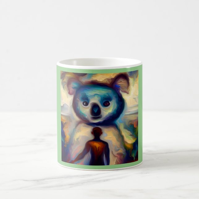 Spirit Animal Koala 1 Kaffeetasse (Mittel)
