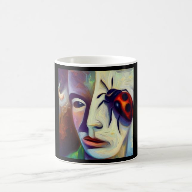 Spirit Animal Ladybug 3 Kaffeetasse (Mittel)