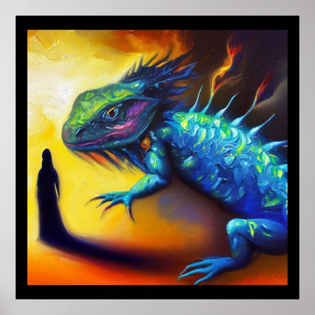 Spirit Animal Lizard 3 Poster (Vorne)