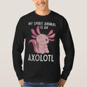 Spirit Animal Mexican Salamander Amphibien Haustie T-Shirt