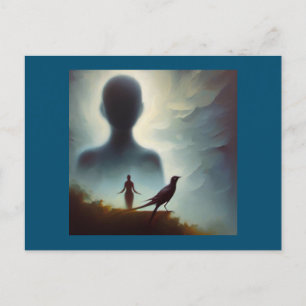 Spirit Animal Mockingbird 1 Postkarte