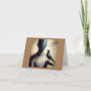 Spirit Animal Mockingbird 2 Faltkarte Karte