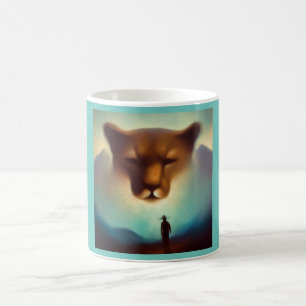 Spirit Animal Mountain Lion 3 Kaffeetasse