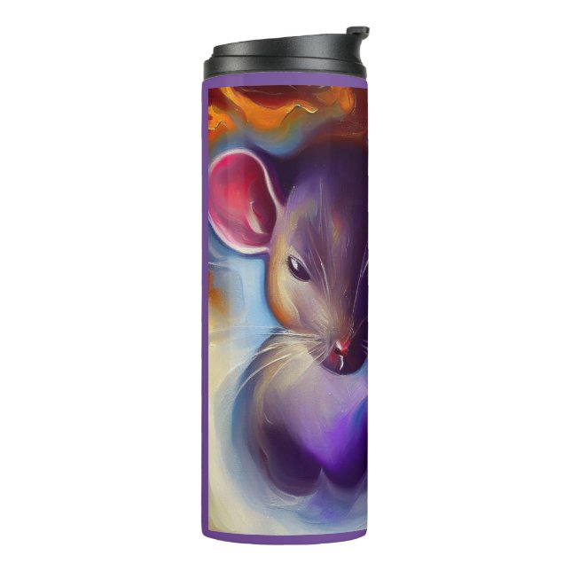 Spirit Animal Mouse 2 Thermosbecher (Nach links gedreht)