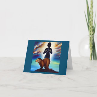 Spirit Animal Otter 3 Karte