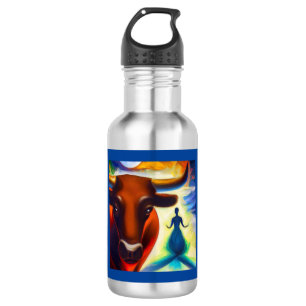 Spirit Animal Ox 4 Edelstahlflasche