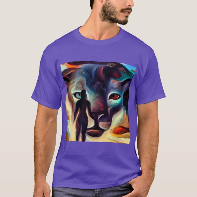 Spirit Animal Panther 3 T-Shirt (Vorderseite)