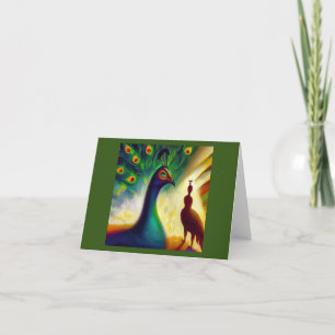 Spirit Animal Peacock 3 Karte