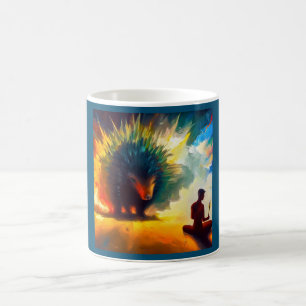 Spirit Animal Porcupine 3 Kaffeetasse