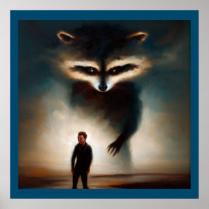 Spirit Animal Raccoon 1 Poster