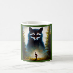 Spirit Animal Raccoon 2 Kaffeetasse