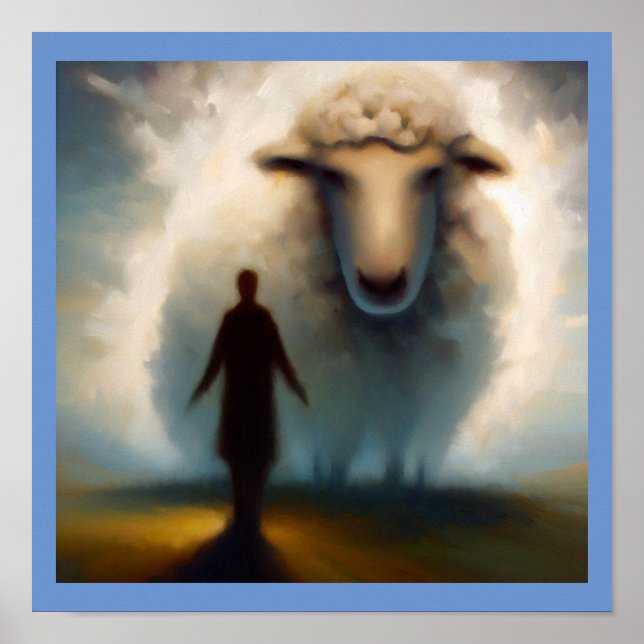 Spirit Animal Sheep 1 Poster (Vorne)