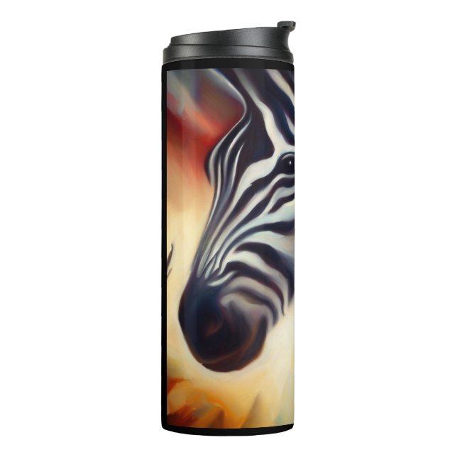 Spirit Animal Zebra 2 Thermosbecher (Nach links gedreht)