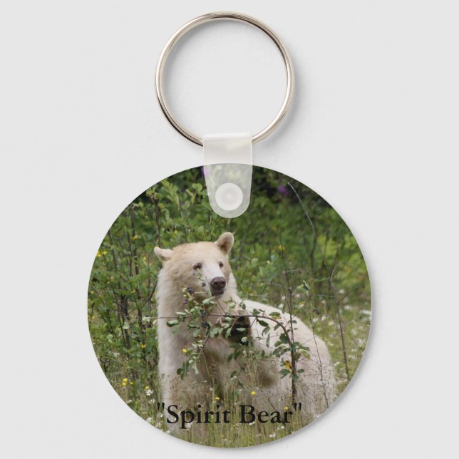 "Spirit Bear"-Geschenke Schlüsselanhänger (Vorderseite)