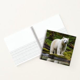 Spirit Bear Hardcover Notizbuch