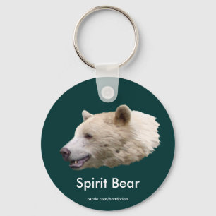 "Spirit Bear" Kermode Bären-Schlüsselanhänger Schlüsselanhänger