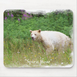 Spirit Bear Kermode Wildlife Mousepad
