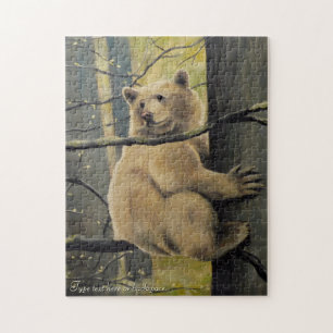 Spirit Bear Puzzle Personalisierte Kermode Bärensp