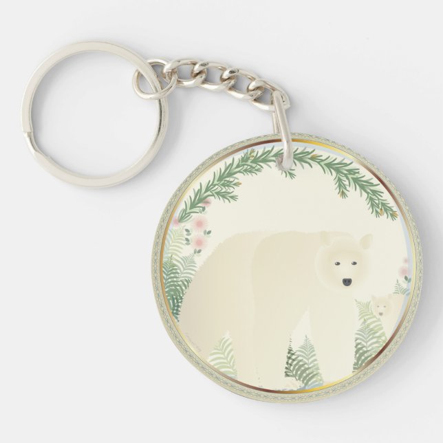 Spirit Bear Schlüsselanhänger (Vorderseite)