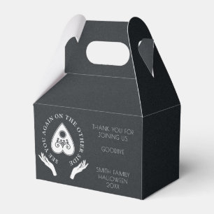 Spirit Board Celestial Black & White Halloween Fav Geschenkschachtel