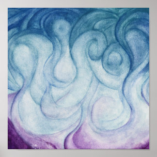 Spirit Burst Print Poster