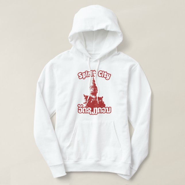 Spirit City - Wat Xieng Khuan, Vientiane, Laos Hoodie (Design vorne)