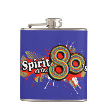 Spirit des 80er-Logos platsch blauer angesagter Ko