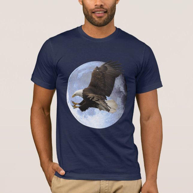 SPIRIT DES FREEDOM Bald Eagle Wildlife T - Shirt (Vorderseite)