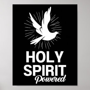 Spirit Dove trieb Christliche Geschenke für Mensch Poster