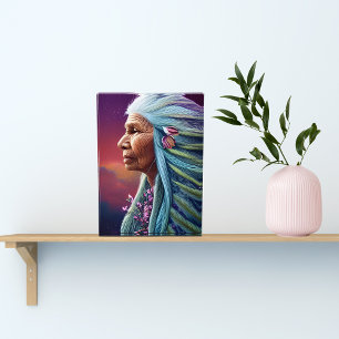 Spirit Elder Native American Fantasy Digital Art Fotoblock
