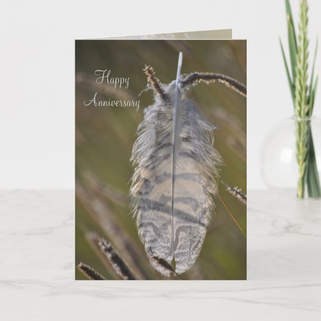 Spirit Feather Karte (Vorderseite)