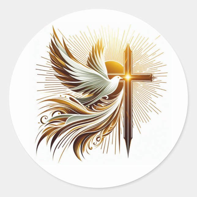 Spirit Fire-Emblem Runder Aufkleber (Vorderseite)